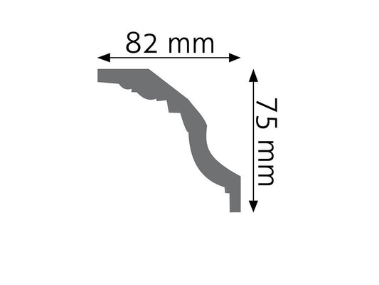 Cornisa decorativa pentru tavan LGG01