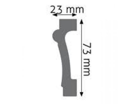 Brau decorativ alb din DUROTEC 05
