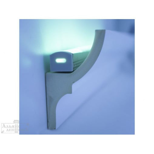 Profil pentru banda LED din poliuretan KF701 - 7x4x200 cm