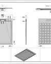 Cădiță de duș STONE cu sifon de scurgere, din marmură turnată, cu efect ardezie 120x90x2,5cm – antracit (2box)