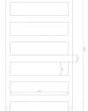 Calorifer portprosop CUBE WHITE 1100X500 – alb lucios