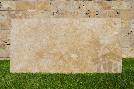 Travertin Golden Sienna CC Chituit si Mat 30.5×30.5x1cm