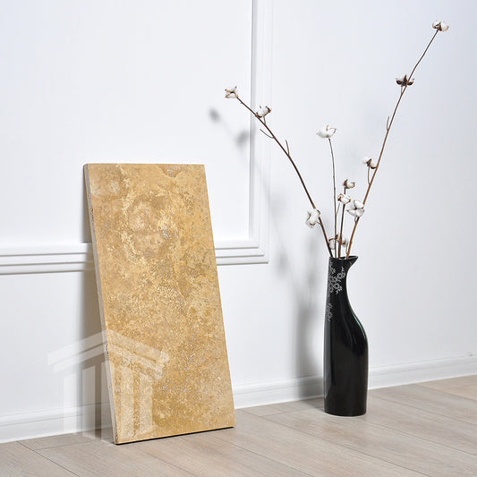 Travertin Golden Sienna CC Chituit si Lustruit 30x60x2cm