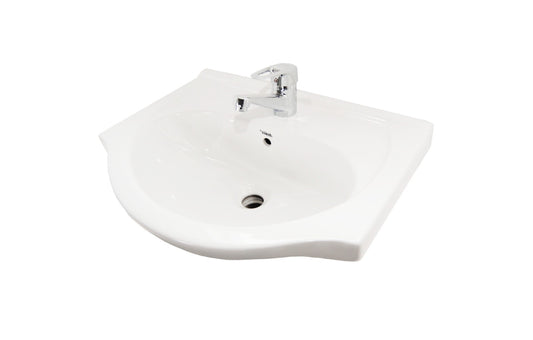Mobilier Baie eco și lavoar, Seria 001, Cutie Carton, 50cm, Fag