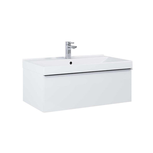 Lavoar dreptunghiular MAXXI, din porțelan, încorporabil 80X46cm – alb