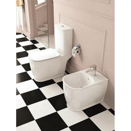 Capac WC CHARLTON SoftClose, QuickRelease – alb