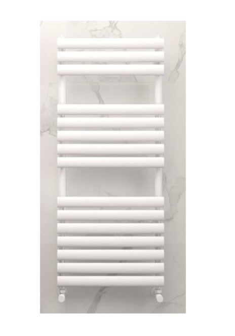 Calorifer portprosop MOON WHITE 1200x500mm – Alb Mat