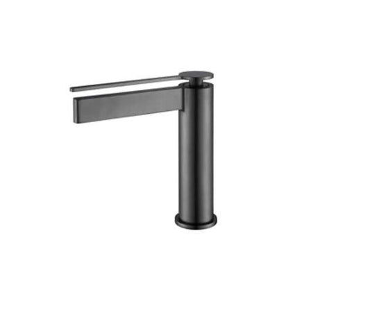 Baterie lavoar ELEGANT cu montaj pe lavoar – gun metal
