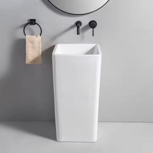 Lavoar freestanding FONTANA – alb