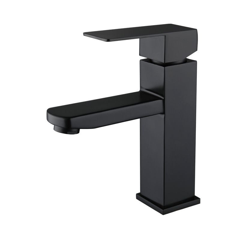 Baterie de lavoar monocomanda negru mat MP009B