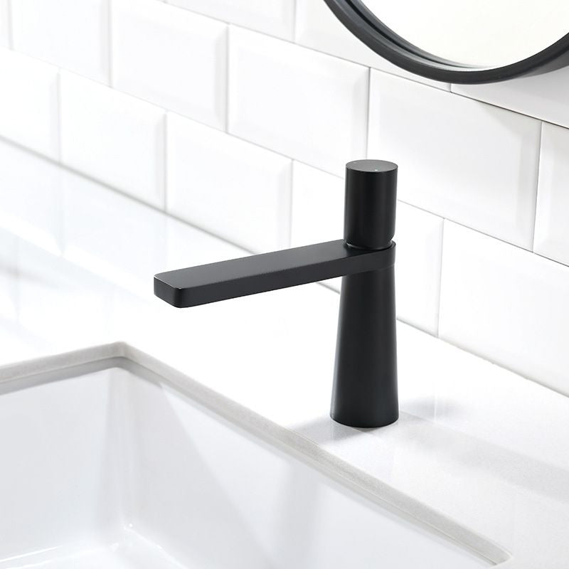Baterie lavoar Toniq negru mat
