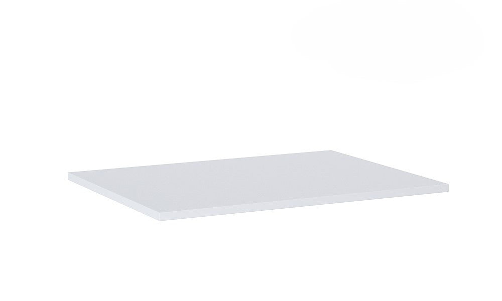 Blat mobilier din mdf înfoliat, alb lucios – MONTEREY