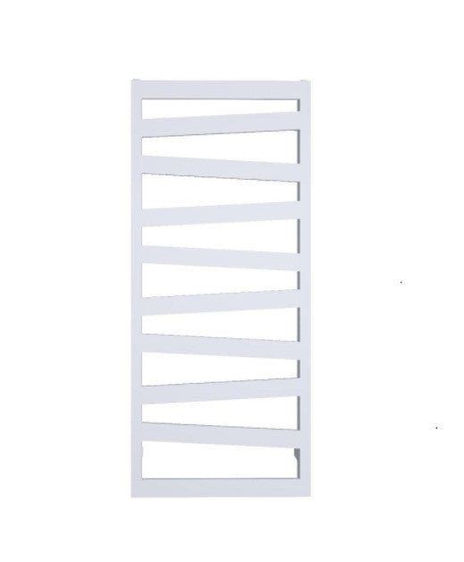 Calorifer portprosop DIAGONAL WHITE 1200x500mm – alb lucios
