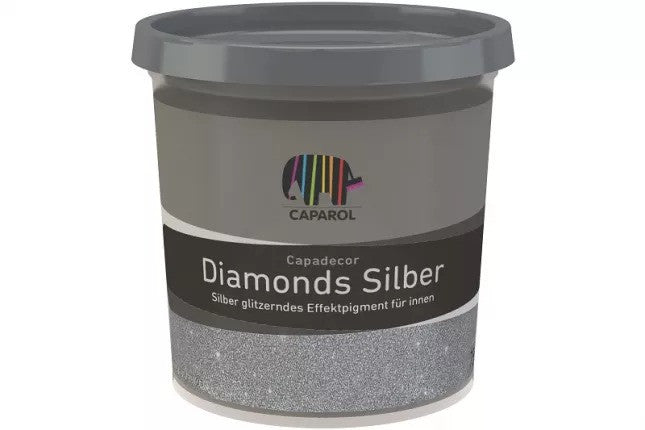 Diamonds Silber - Pigment cu efect stralucitor argintiu, pentru interior, 75 g