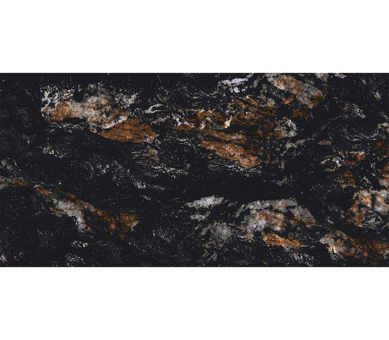 Gresie rectificata Midnight black 60x120cm
