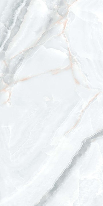 Gresie portelanata rectificata Rembo Onyx Bianco 60 x 120