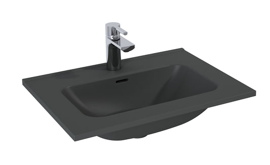 Lavoar încorporabil 60cm, negru mat – Skappa