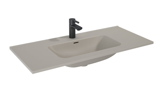 Lavoar încorporabil 100cm, bej mat – Skappa