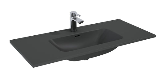 Lavoar încorporabil 100cm, antracit mat – Skappa