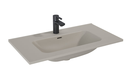 Lavoar încorporabil 80cm, bej mat – Skappa