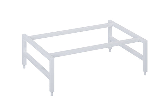 Suport metalic pentru bază mobilier, 60 cm, alb mat – Monterey