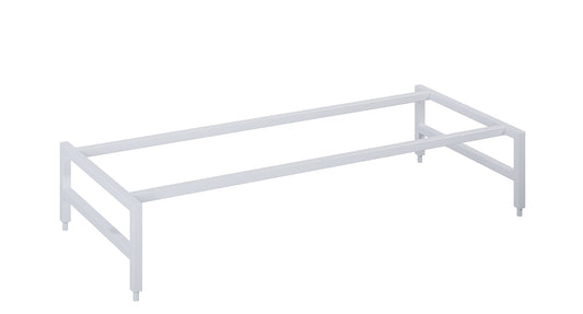 Suport metalic pentru bază mobilier, 100 cm, alb mat – Monterey
