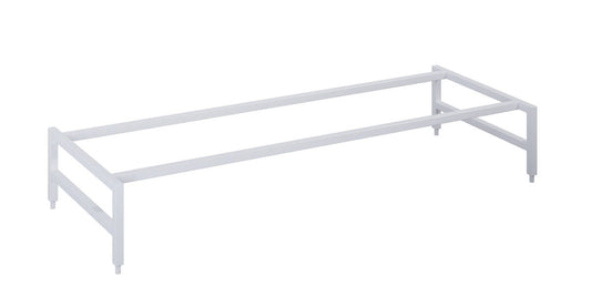 Suport metalic pentru bază mobilier, 120 cm, alb mat – Monterey