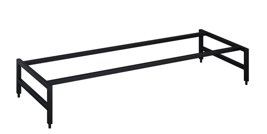 Suport metalic pentru bază mobilier, 120 cm, negru mat – Monterey
