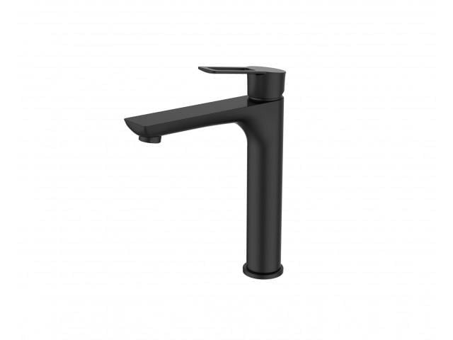 În stoc Baterie înaltă lavoar BLACKFIELD, cu montaj pe blat – negru