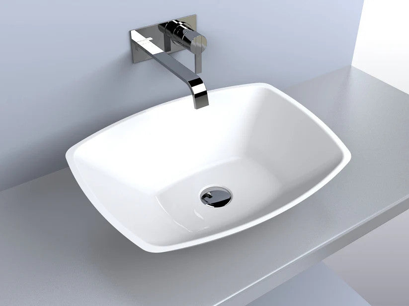 Lavoar Chambery pentru blat alb mat