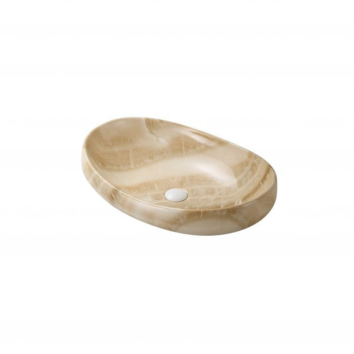 Lavoar marmorat pe blat Bari 64,5x34,5cm