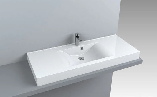 Lavoar pe blat Louisana 1200, Miraggio alb mat