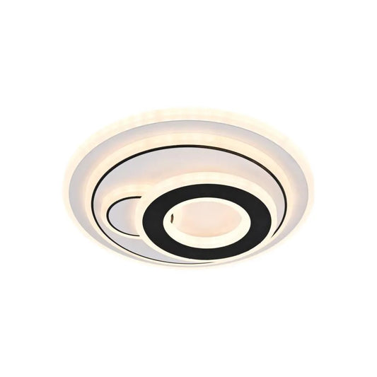 Lustra LED JUNIPER 34W, lumina Rece/Calda/Neutra, Alb