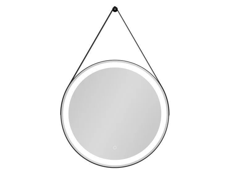 Oglindă LED, cu agățătoare, lumină reglabilă, dezaburire, 60cm