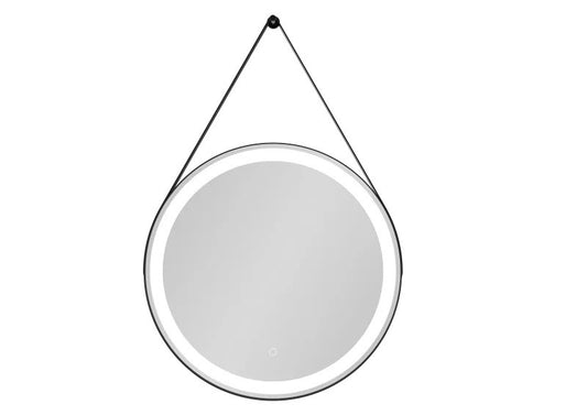 Oglindă LED, cu agățătoare, lumină reglabilă, dezaburire, 60cm