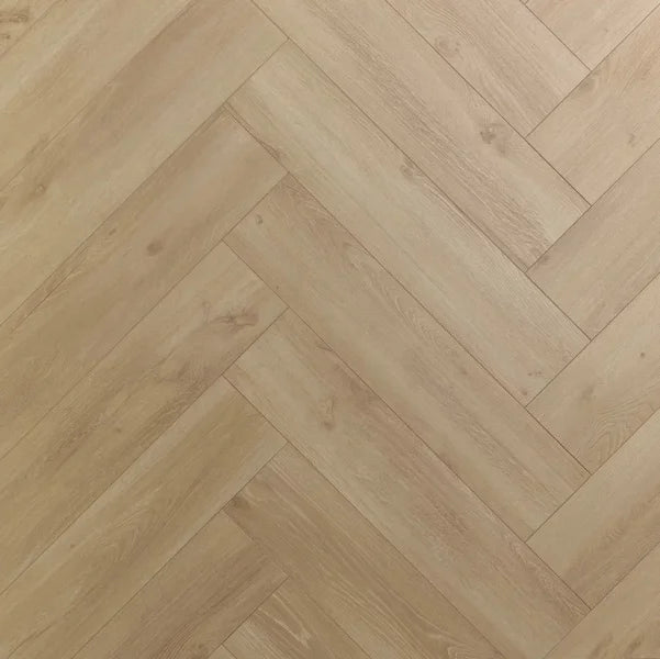 Parchet laminat Alsapan Elegant Herringbone Canavese Blond 8 mm, clasa trafic AC5, bizotat 4V X-lock