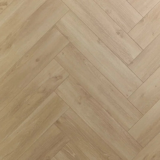 Parchet laminat Alsapan Elegant Herringbone Canavese Blond 8 mm, clasa trafic AC5, bizotat 4V X-lock