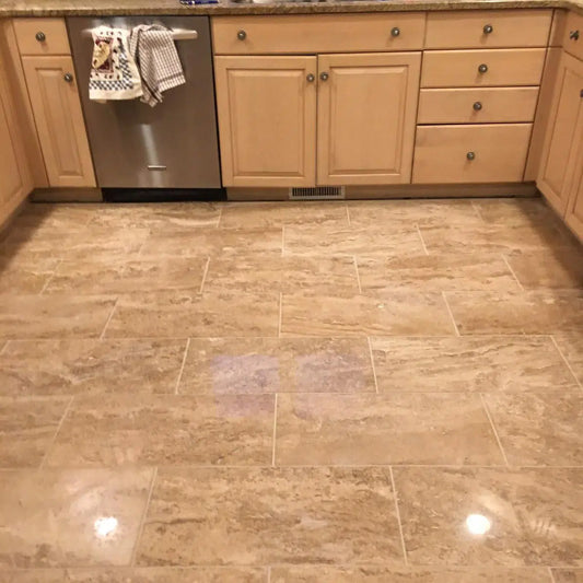 Placi Travertin Bellano Lustruit Chituit 30.5 x 61 x 1.2 cm