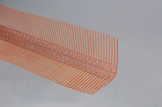 Profil de colt din aluminiu cu plasa 20 x 100 mm, ProFEEL 190 x 190 mm, 2.5 ML