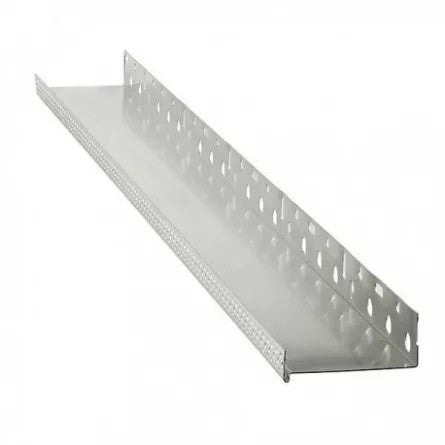 Profil de soclu din aluminiu cu lacrimar Baumit 150 x 2500 mm