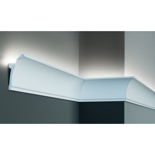 Profil pentru banda LED din poliuretan KF704 - 10x5x200 cm