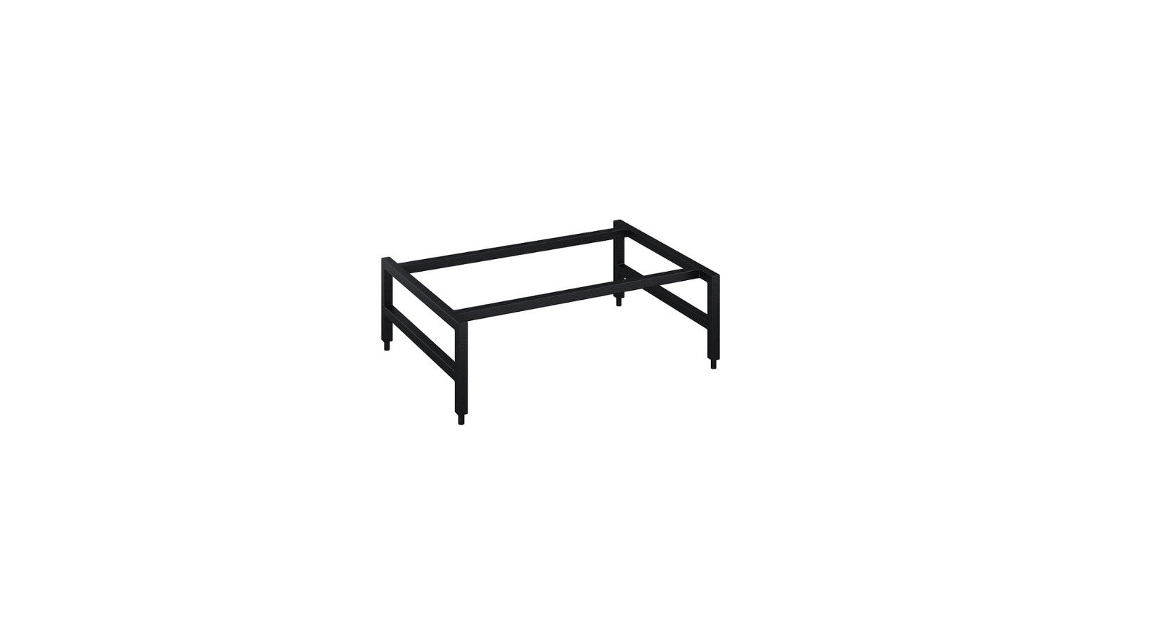 Suport metalic pentru mobilier, negru – MONTEREY