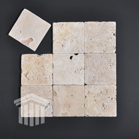 Travertin Classic Antichizat 10x10x1cm