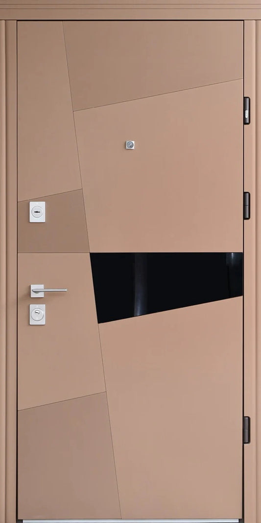 Usa metalica apartament premium Vitrum Glass