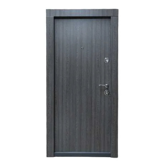 Ușă Exterior Apartament Silver Shell Gri Furnir
