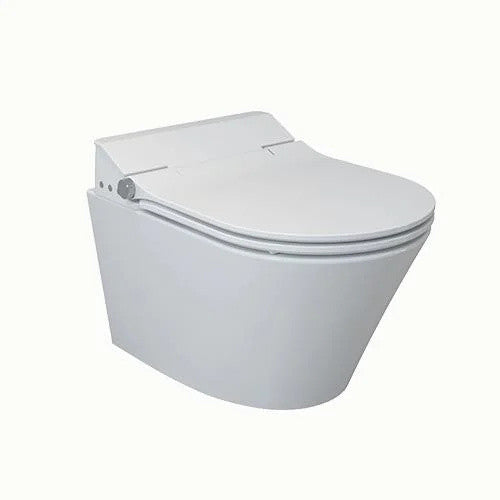 Vas WC INDIANA rimless, suspendat, cu capac inteligent – alb (2box)