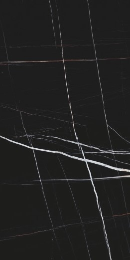 Gresie portelanata rectificata Saint Laurent Black 60 x 120